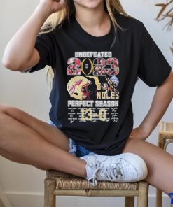 Undefeated 2023 Florida State Seminoles Perfect Season Signature 13 0 Shirt