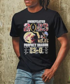 Undefeated 2023 Florida State Seminoles Perfect Season Signature 13 0 Shirt