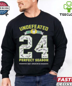 Undefeated 2024 Perfect Season Oregon Ducks Go Ducks shirt