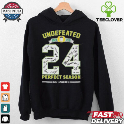 Undefeated 2024 Perfect Season Oregon Ducks Go Ducks shirt