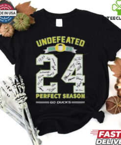 Undefeated 2024 Perfect Season Oregon Ducks Go Ducks shirt