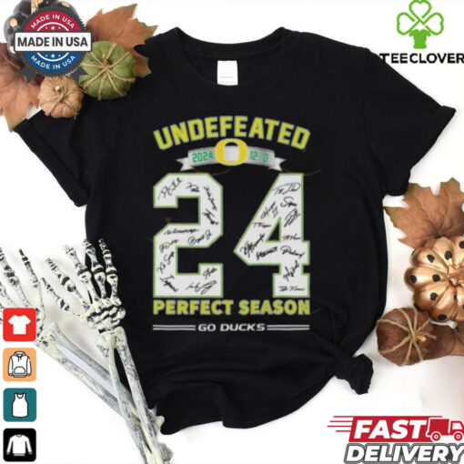 Undefeated 2024 Perfect Season Oregon Ducks Go Ducks shirt