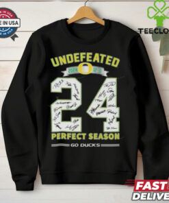 Undefeated 2024 Perfect Season Oregon Ducks Go Ducks shirt