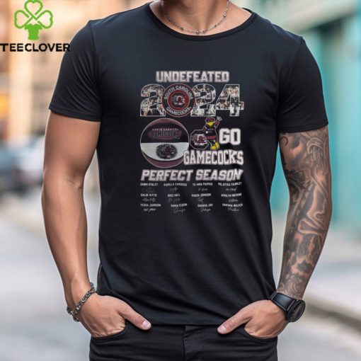 Undefeated 2024 South Carolina Gamecocks Perfect Season T Shirt