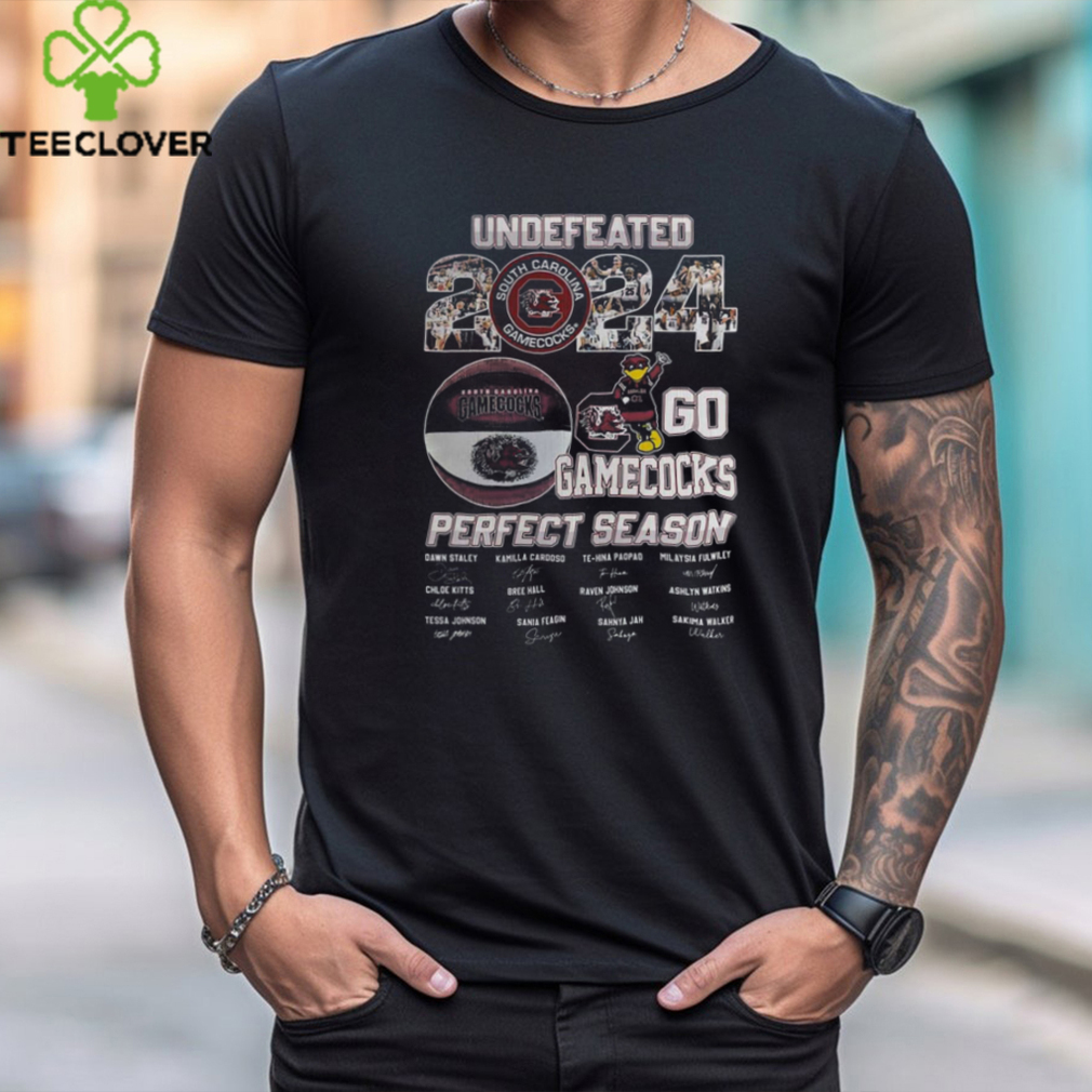 Undefeated 2024 South Carolina Gamecocks Perfect Season T Shirt Undefeated 2024 South Carolina Gamecocks Perfect Season T Shirt