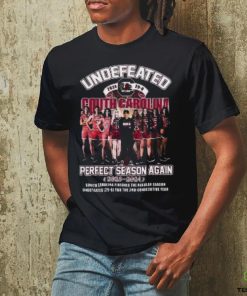 Undefeated 2024 South Carolina Gamecocks Perfect Season Tee Shirt