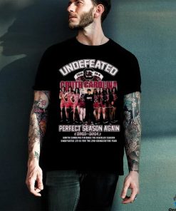 Undefeated 2024 South Carolina Gamecocks Perfect Season Tee Shirt