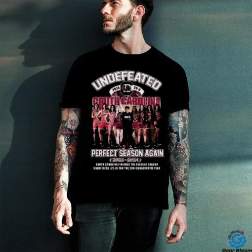 Undefeated 2024 South Carolina Gamecocks Perfect Season Tee Shirt