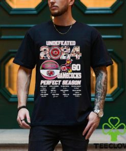 Undefeated 2024 go Gamecocks perfect season signatures hoodie, sweater, longsleeve, shirt v-neck, t-shirt