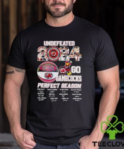 Undefeated 2024 go Gamecocks perfect season signatures hoodie, sweater, longsleeve, shirt v-neck, t-shirt