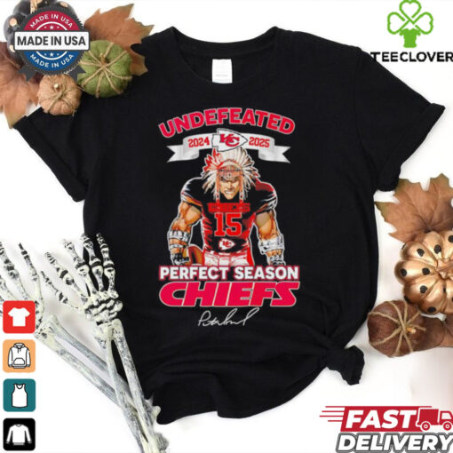 Undefeated 24 2025 Kansas City Chiefs Mahomes perfect season shirt