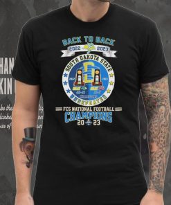 Undefeated Back To Back 2022 2023 FCS National Football Champions South Dakota State Shirt