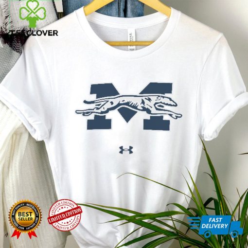 Under Armour Gray Moravian Greyhounds Primary Performance T Shirt