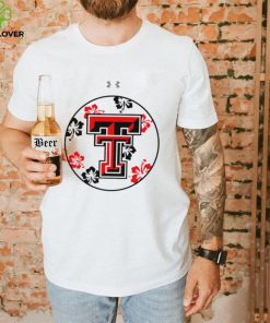 Under Armour Maui Hibiscus Texas Tech Red Riders logo shirt