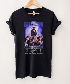 Undertaker 26th anniversary 1987 2023 thank you for the memories shirt