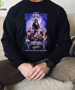 Undertaker 26th anniversary 1987 2023 thank you for the memories shirt