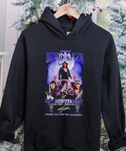 Undertaker 26th anniversary 1987 2023 thank you for the memories shirt