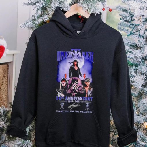 Undertaker 26th anniversary 1987 2023 thank you for the memories shirt