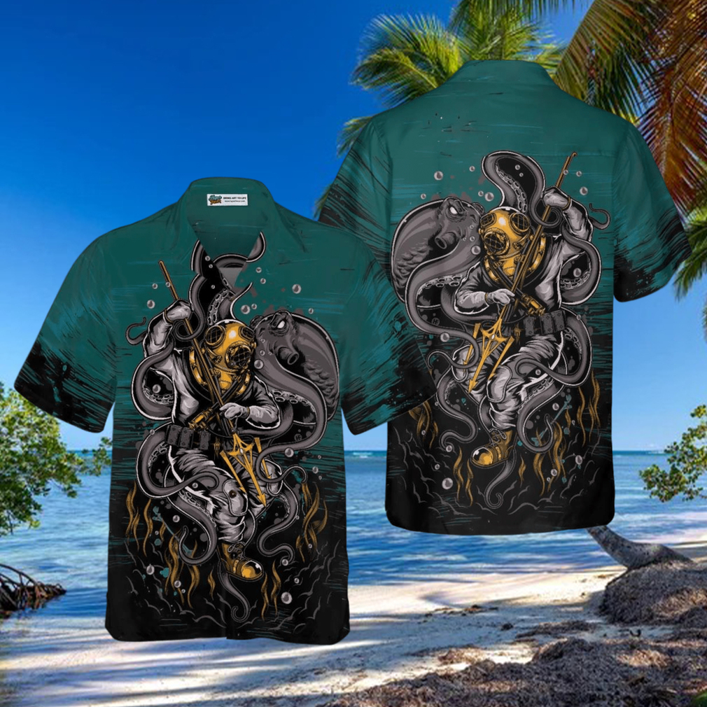 Underwater Scuba Diving Hawaiian Shirt Best Gift For Men And Women Underwater Scuba Diving Hawaiian Shirt Best Gift For Men And Women