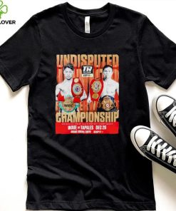 Undisputed Junior Featherweight Championship Inoue vs Tapales shirt