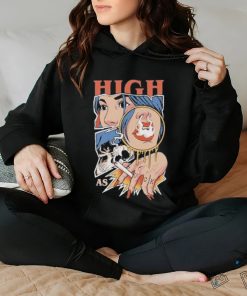 Unethicalthreads Merch High As Fuck Weed Smoking Shirt