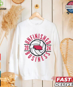 Unfinished Business Nebraska Volleyball 2024 Shirt