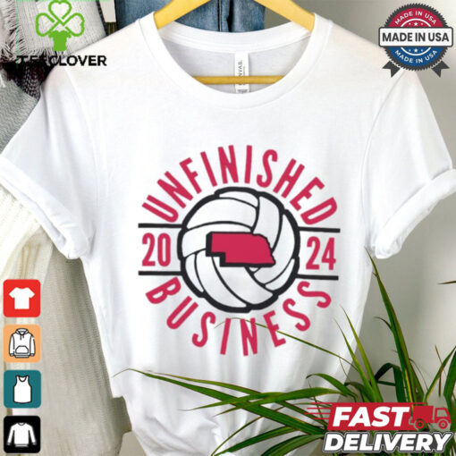 Unfinished Business Nebraska Volleyball 2024 Shirt