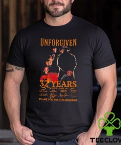 Unforgiven 32 years 1992 2024 thank you for the memories signatures shirt