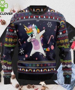 Unicorn Dab Ugly Christmas Sweater, Xmas Sweatshirt