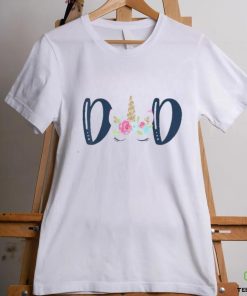 Unicorn Dad Birthday Shirt Matching Family Party Tee shirt