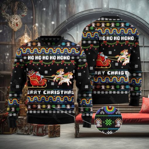 Unicorn Merry Christmas Ugly Christmas Sweater