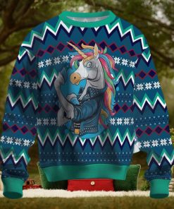 Unicorn Muscles Ugly Christmas Sweater