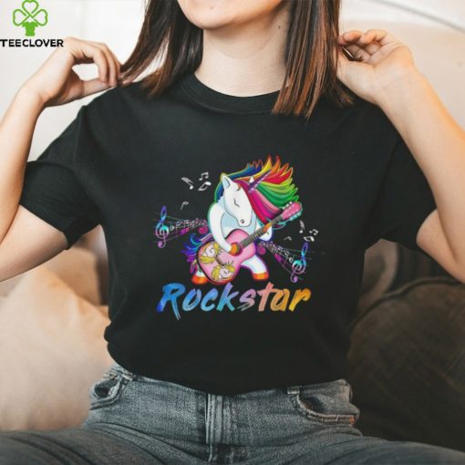 Unicorn Rock star Guitar Rockin’ music singer Thoodie, sweater, longsleeve, shirt v-neck, t-shirt
