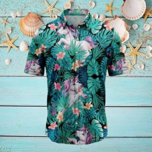 Unicorn Tropical Tropical Hawaiian Shirt Gift For Men And Women