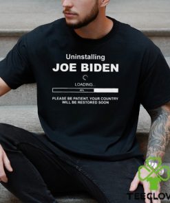 Uninstalling Joe Biden Loading 2024 hoodie, sweater, longsleeve, shirt v-neck, t-shirt