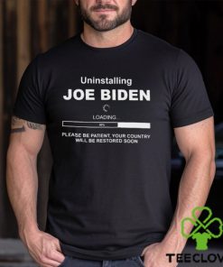 Uninstalling Joe Biden Loading 2024 hoodie, sweater, longsleeve, shirt v-neck, t-shirt