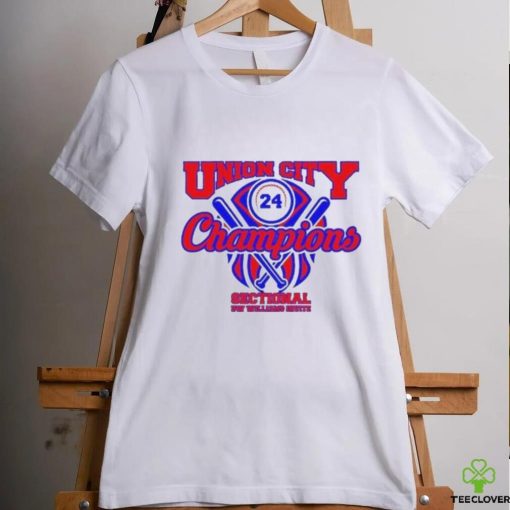 Union City Baseball 2024 Champions Sectional DW Williams Invite Shirt