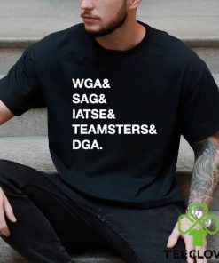 Unionstrong Wga Sag Iatse Teamsters Dga Shirt