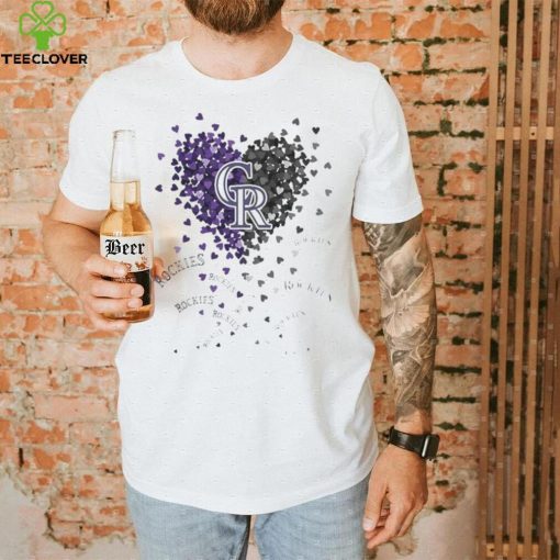 Unique Colorado Rockies Tiny Heart Shape 2024 T hoodie, sweater, longsleeve, shirt v-neck, t-shirt