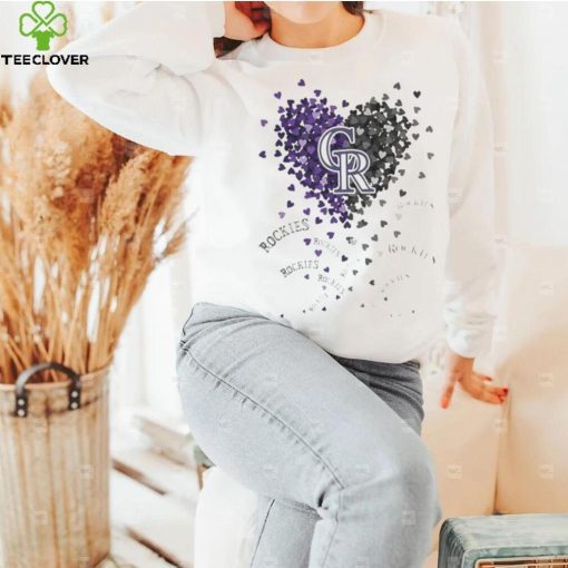 Unique Colorado Rockies Tiny Heart Shape 2024 T hoodie, sweater, longsleeve, shirt v-neck, t-shirt