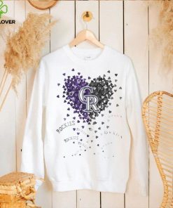 Unique Colorado Rockies Tiny Heart Shape 2024 T hoodie, sweater, longsleeve, shirt v-neck, t-shirt