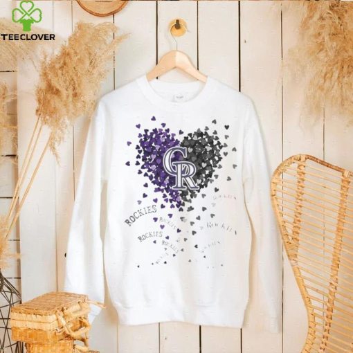 Unique Colorado Rockies Tiny Heart Shape 2024 T hoodie, sweater, longsleeve, shirt v-neck, t-shirt