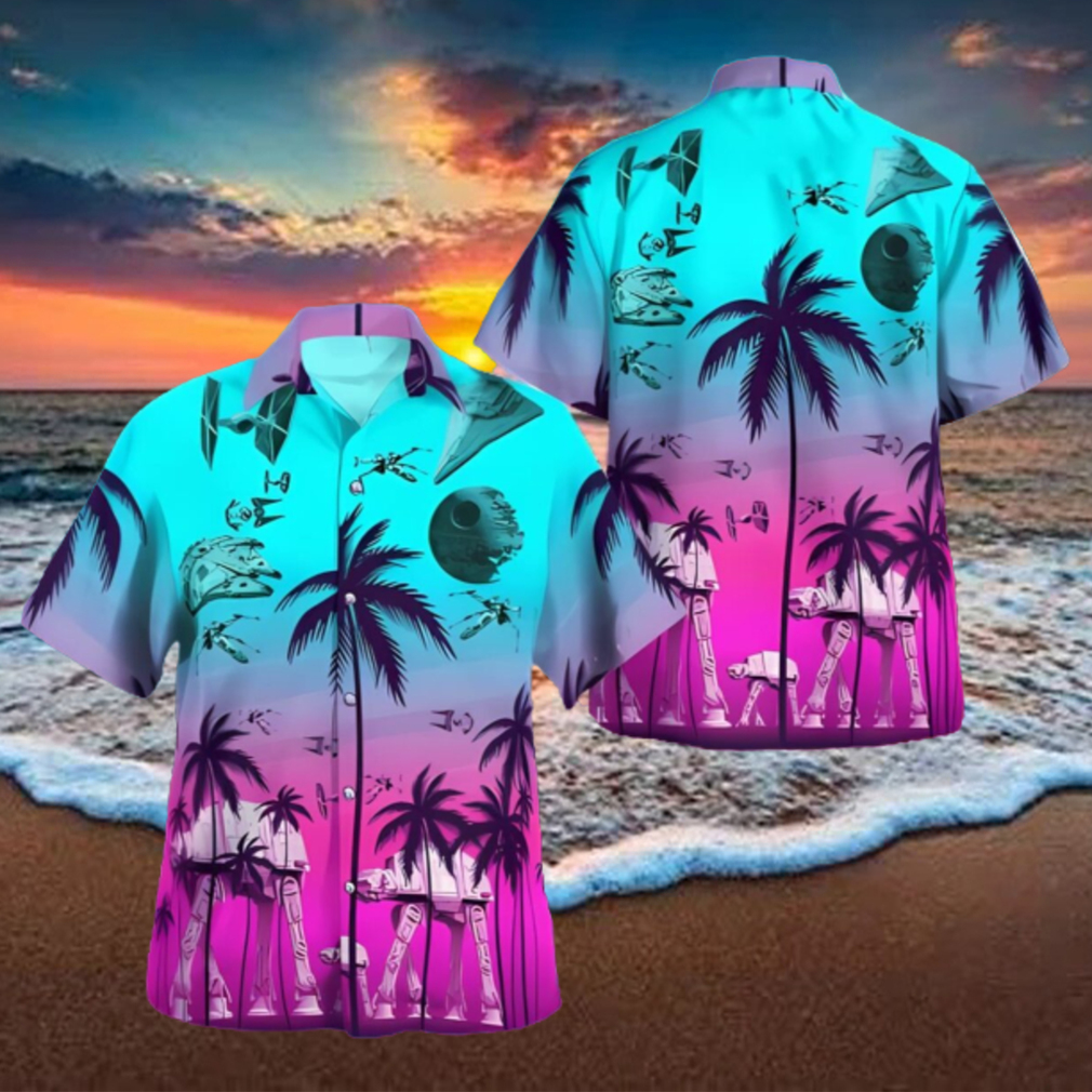 Unique Mandalorian Star Wars Hawaiian Shirt Unique Mandalorian Star Wars Hawaiian Shirt
