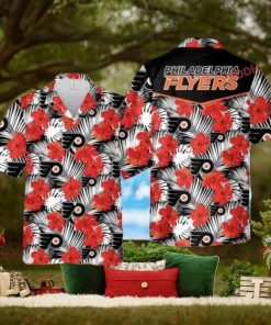 Unique Team Spirit Philadelphia Flyers Team Hawaiian Shirt