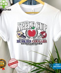 Unisex Blue 84 Heather Washington Huskies vs. Washington State Cougars 2023 Apple Cup Matchup T Shirt 2 Unisex Blue 84 Heather Washington Huskies vs. Washington State Cougars 2023 Apple Cup Matchup T Shirt