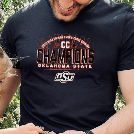 Unisex Blue 84 Oklahoma State Cowboys 2023 NCAA Cross Country National Champions T Shirt