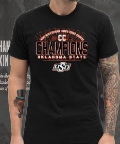 Unisex Blue 84 Oklahoma State Cowboys 2023 NCAA Cross Country National Champions T Shirt