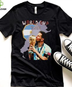 Unisex FIFA Qatar World Cup 2022 Lionel Andrés Messi Cuccittini Argentina FC T shirt