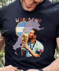 Unisex FIFA Qatar World Cup 2022 Lionel Andrés Messi Cuccittini Argentina FC T shirt