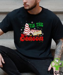 Unisex Little Tis The Season Christmas Tree Cakes Debbie Groovy T Shirts